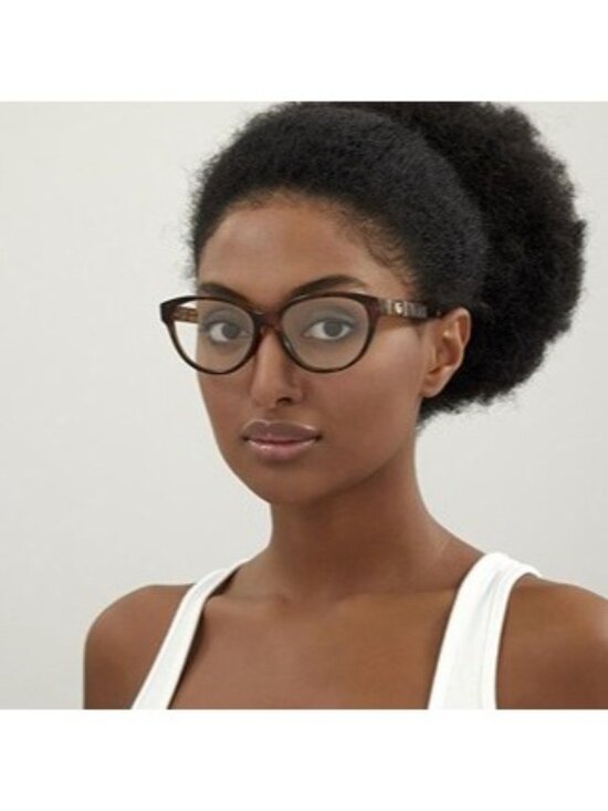 Gucci GG0633O 001 Eyeglasses Black 54mm Cat Eye Frame main image 9